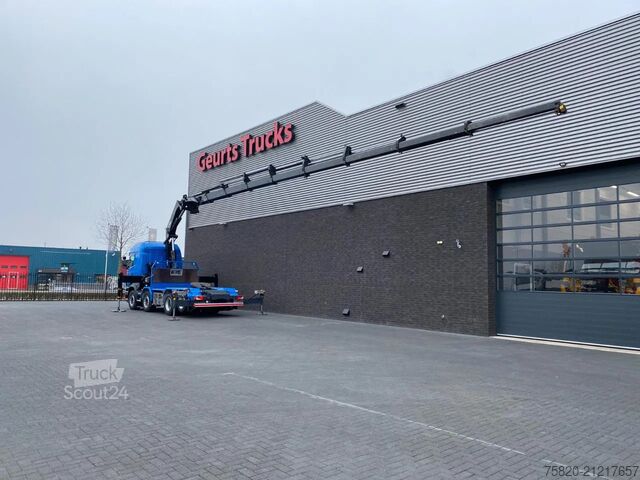 Darus teherautó Scania R560 V8 8X2 TREKKER/BAKWAGEN + HIAB 477E-8 HIPR...