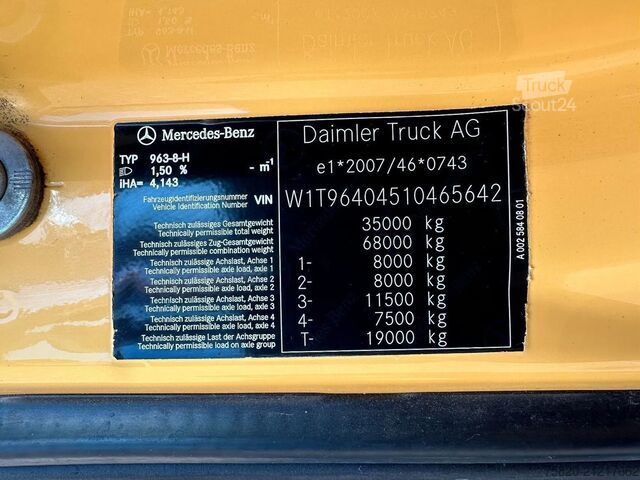 نظام الكابلات Mercedes-Benz Arocs 3253 L ENA 8X2/4 HMF2820 KRAAN / KRAN/ CR...