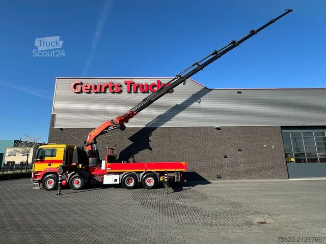 Darus teherautó MAN 35.480 8X4H-6 BL MET PALFINGER PK92002-SH H KRA...