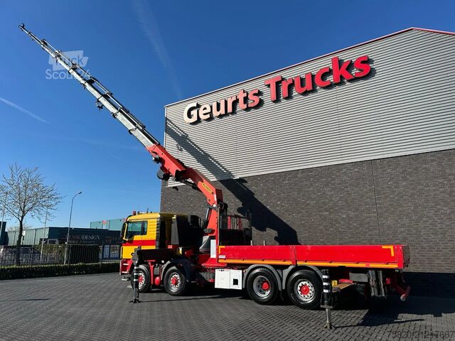 Darus teherautó MAN 35.480 8X4H-6 BL MET PALFINGER PK92002-SH H KRA...