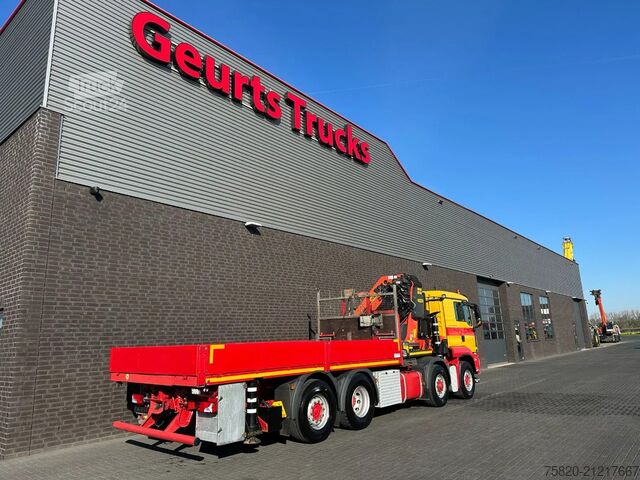 Darus teherautó MAN 35.480 8X4H-6 BL MET PALFINGER PK92002-SH H KRA...