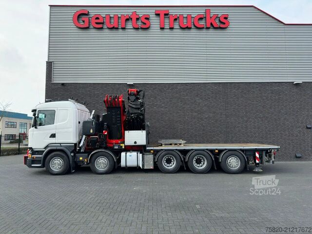 Darus teherautó Scania R520 V8 10X4 TRIDEM + F1650RA.2.28 + JIB L816 K...