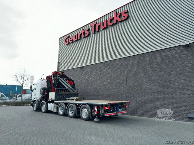 Darus teherautó Scania R520 V8 10X4 TRIDEM + F1650RA.2.28 + JIB L816 K...