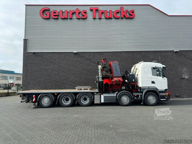 Darus teherautó Scania R520 V8 10X4 TRIDEM + F1650RA.2.28 + JIB L816 K...