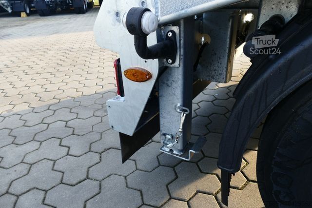 Lavtloader trailer MÜLLER-MITTELTAL 18 t. Kombi Abroller Absetzer Tieflader, Luft