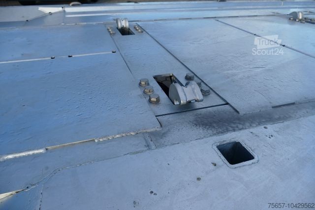 Lavtloader trailer MÜLLER-MITTELTAL 18 t. Kombi Abroller Absetzer Tieflader, Luft