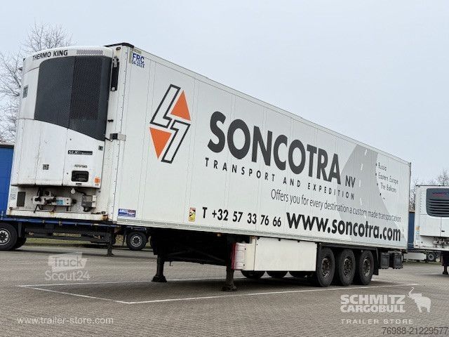 Reefer semitrailer Schmitz Cargobull Tiefkühler Multitemp Doppelstock Trennwand
