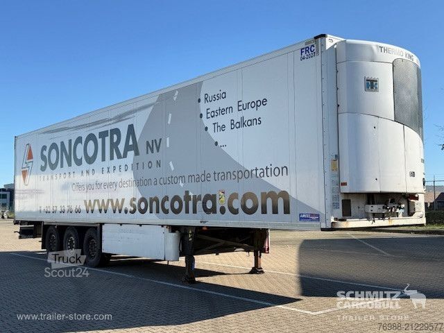 Reefer semitrailer Schmitz Cargobull Tiefkühler Multitemp Doppelstock Trennwand
