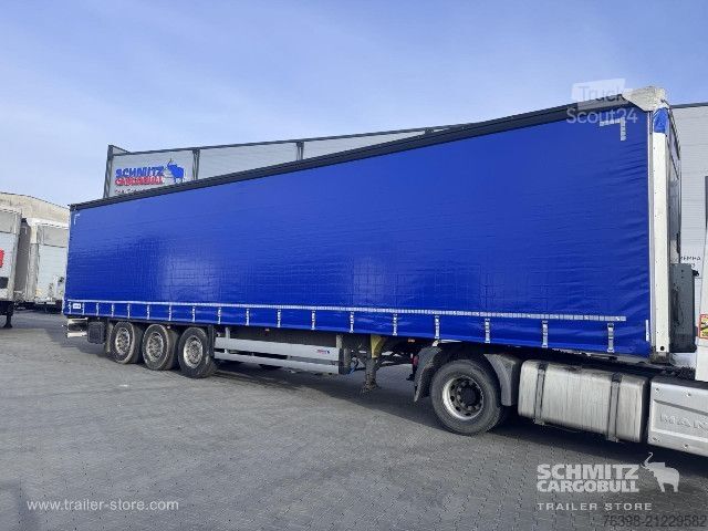 Öppen semitrailer med kapell Schmitz Cargobull Curtainsider Standard