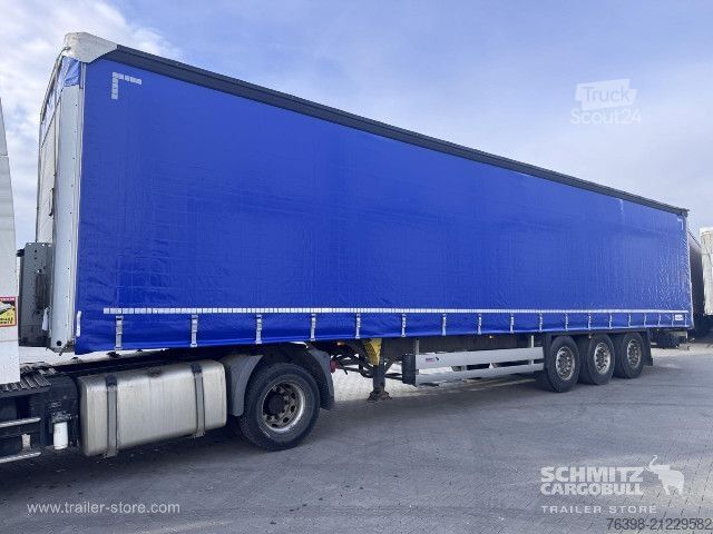 Öppen semitrailer med kapell Schmitz Cargobull Curtainsider Standard