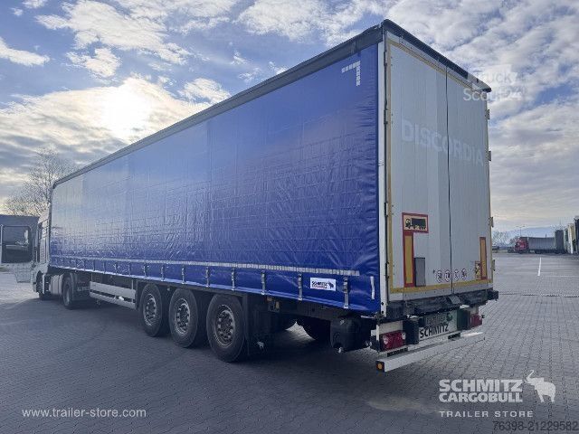 Öppen semitrailer med kapell Schmitz Cargobull Curtainsider Standard