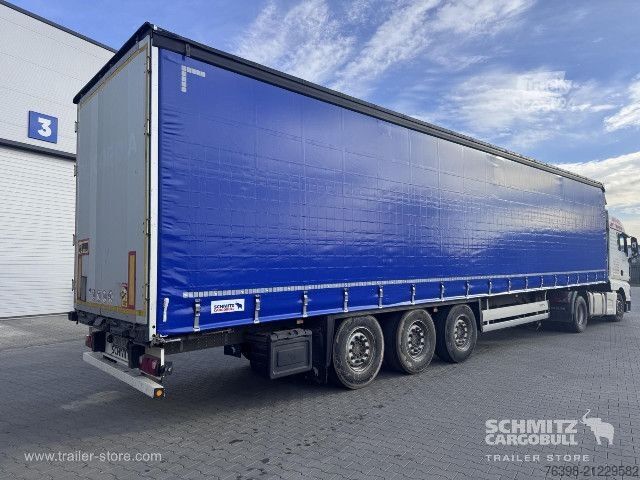 Öppen semitrailer med kapell Schmitz Cargobull Curtainsider Standard
