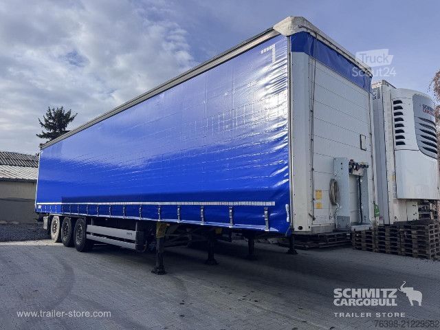 Öppen semitrailer med kapell Schmitz Cargobull Curtainsider Standard