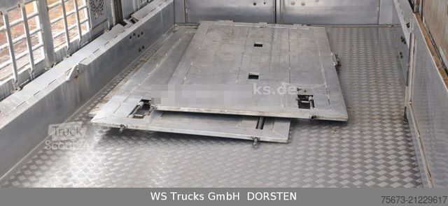 Ló-szállító utánfutó MENKE-JANZEN Viehanhänger 3 Stock Hubdach Aggregat