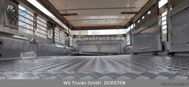 Ló-szállító utánfutó MENKE-JANZEN Viehanhänger 3 Stock Hubdach Aggregat