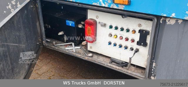 Ló-szállító utánfutó MENKE-JANZEN Viehanhänger 3 Stock Hubdach Aggregat