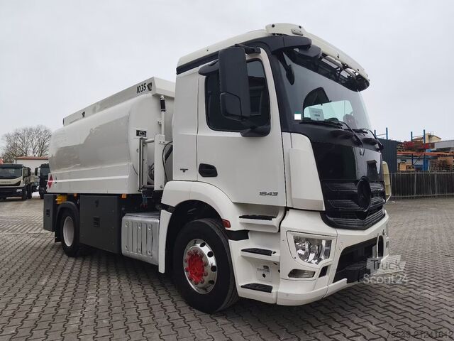 Автоцистерна Mercedes-Benz Antos 1843 L 4x2 Antos 1843 L 4x2, Retarder, Navi, Lindner & Fischer, 2 Kammern, ca. 14300l