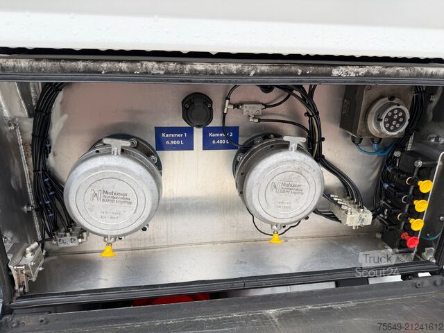 Camión cisterna Mercedes-Benz Antos 1843 L 4x2 Antos 1843 L 4x2, Retarder, Navi, Lindner & Fischer, 2 Kammern, ca. 14300l, Funk