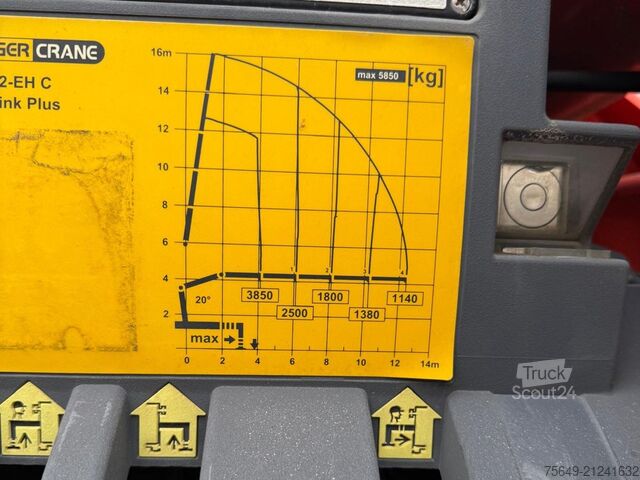 Autolaadkraan Mercedes-Benz Axor 1833 4x2 Axor 1833 4x2, Kran Palfinger 18002-EHC, Funk