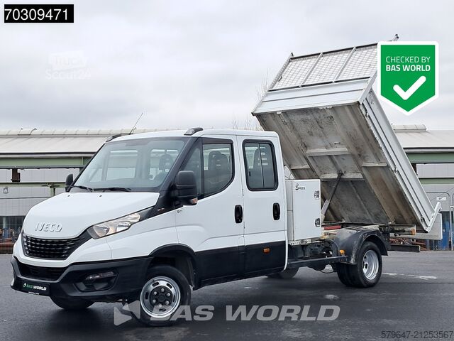 Benne Iveco Daily 35C16 3.0L Doppel Kabine Kipper 3,5t AHK ...