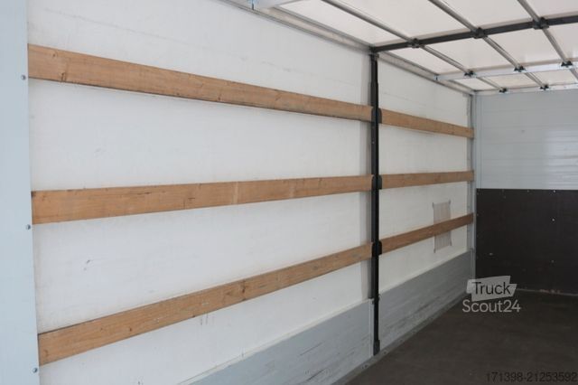 Фургон с брезентова завеса FUSO 7C18 Pritsche + Plane + LBW + Klima nur 57tkm