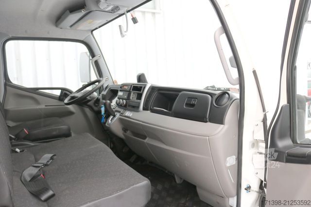Фургон с брезентова завеса FUSO 7C18 Pritsche + Plane + LBW + Klima nur 57tkm
