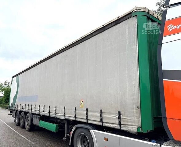 انزلاق القماش المشمع Krone SDP 27 CURTAINSIDE WITH SLIDING ROOF APK/TUV 08...