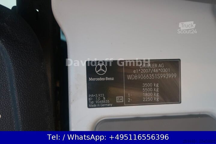 Aukštas mikroautobusas MERCEDES-BENZ Nr.67 Sprinter 316 CDI 2.Hand / DoKa / 6 Sitzer