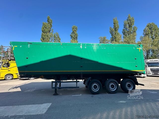 Kipper Auflieger SCHMITZ CARGOBULL SKI 24 SL 9.6 Alu Liftachse 50m³3xvorhanden