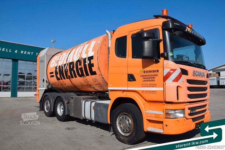Müllwagen SCANIA G320 FAUN Rotopress Aufbau Lenk- + Lifta. Retard