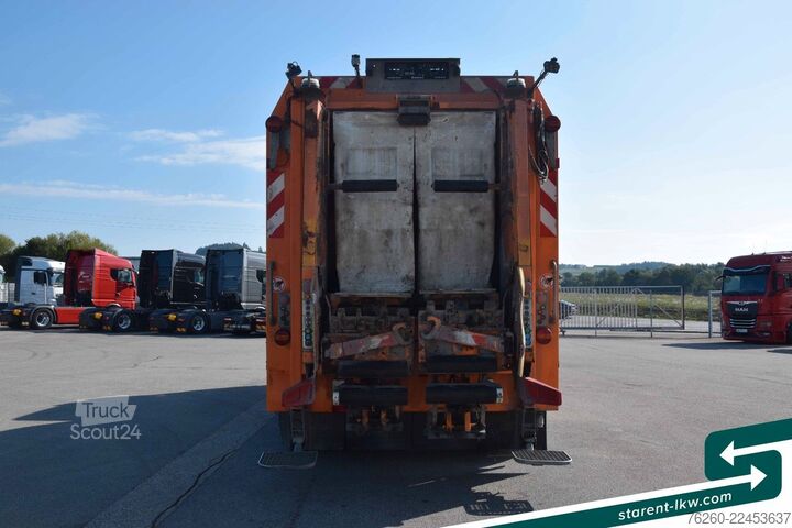 Müllwagen SCANIA G320 FAUN Rotopress Aufbau Lenk- + Lifta. Retard