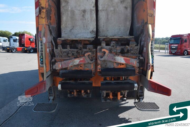 Müllwagen SCANIA G320 FAUN Rotopress Aufbau Lenk- + Lifta. Retard