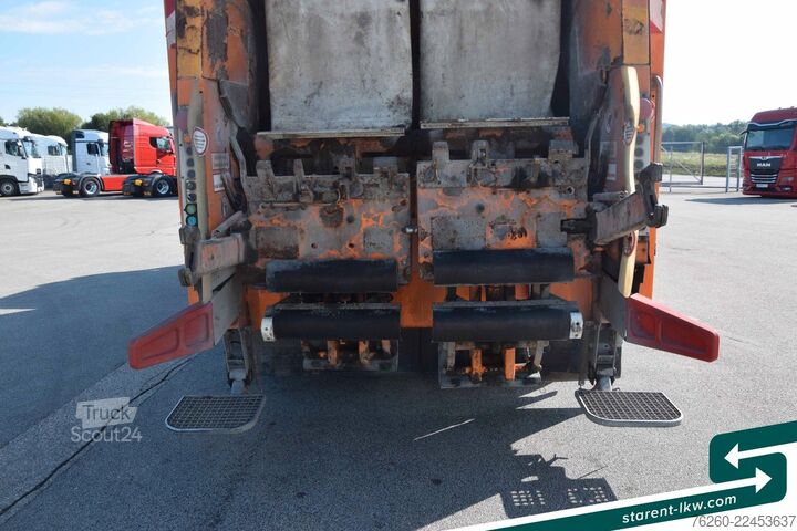 Müllwagen SCANIA G320 FAUN Rotopress Aufbau Lenk- + Lifta. Retard