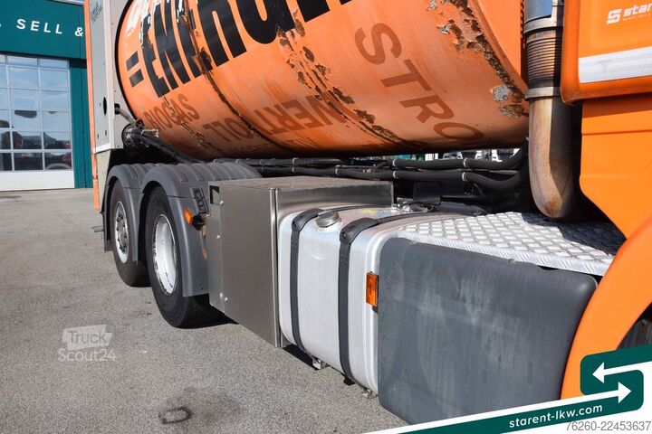 Müllwagen SCANIA G320 FAUN Rotopress Aufbau Lenk- + Lifta. Retard