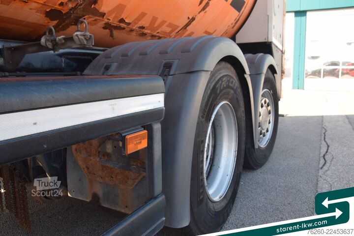 Müllwagen SCANIA G320 FAUN Rotopress Aufbau Lenk- + Lifta. Retard