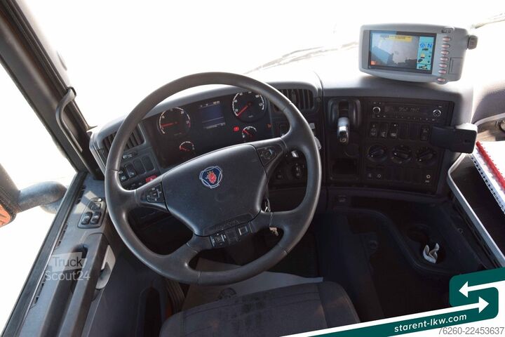 Müllwagen SCANIA G320 FAUN Rotopress Aufbau Lenk- + Lifta. Retard