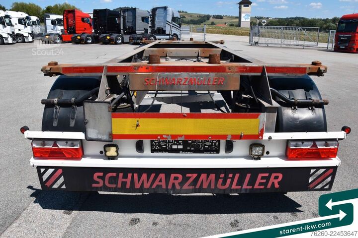 Anhänger-Wechselfahrgestell SCHWARZMÜLLER Lafette BDF - Wechselrahmen Verzinkten SAF