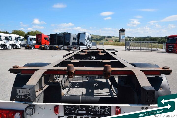 Değiştirilebilir şasili römork SCHMITZ CARGOBULL Lafette AWF 18, BDF Wechselrahmen, verzinkt TÜV