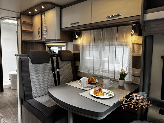 Polointegrovaný karavan HOBBY Optima OnTour T65 FL SAT TV Fahrradträger Solar