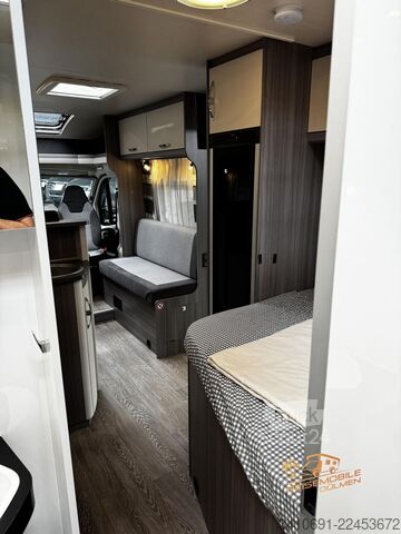 Polointegrovaný karavan HOBBY Optima OnTour T65 FL SAT TV Fahrradträger Solar