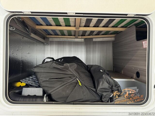 Polointegrovaný karavan HOBBY Optima OnTour T65 FL SAT TV Fahrradträger Solar