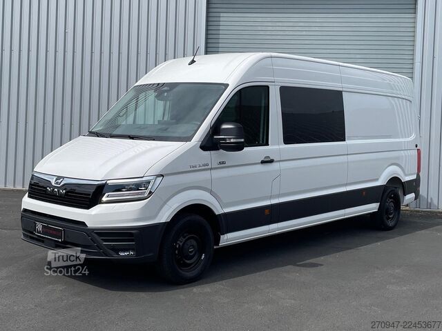 Vans ar augstu jumtu MAN TGE 3.180 L4H3 MIXTO 4x4 ACC STANDH LED KAMERA