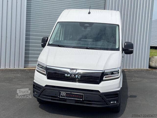 Vans ar augstu jumtu MAN TGE 3.180 L4H3 MIXTO 4x4 ACC STANDH LED KAMERA