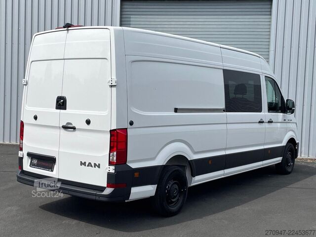 Vans ar augstu jumtu MAN TGE 3.180 L4H3 MIXTO 4x4 ACC STANDH LED KAMERA
