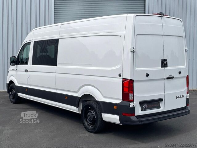 Vans ar augstu jumtu MAN TGE 3.180 L4H3 MIXTO 4x4 ACC STANDH LED KAMERA