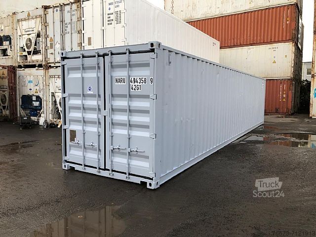 Closed steel container 