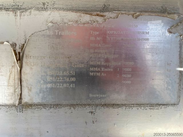 Semitrailer Betonmischer-Auflieger Intermix 12 m³ mit Motor