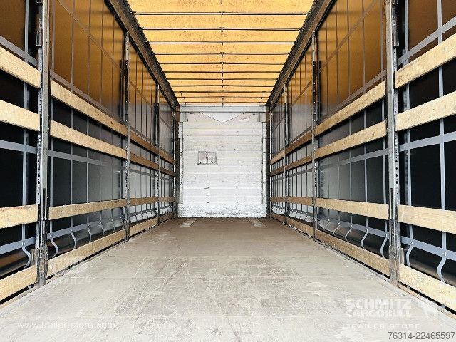 Atvērta puspiekabe ar tentu Schmitz Cargobull Curtainsider Mega Getränke