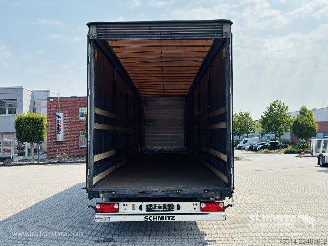 Atvērta puspiekabe ar tentu Schmitz Cargobull Curtainsider Mega Getränke