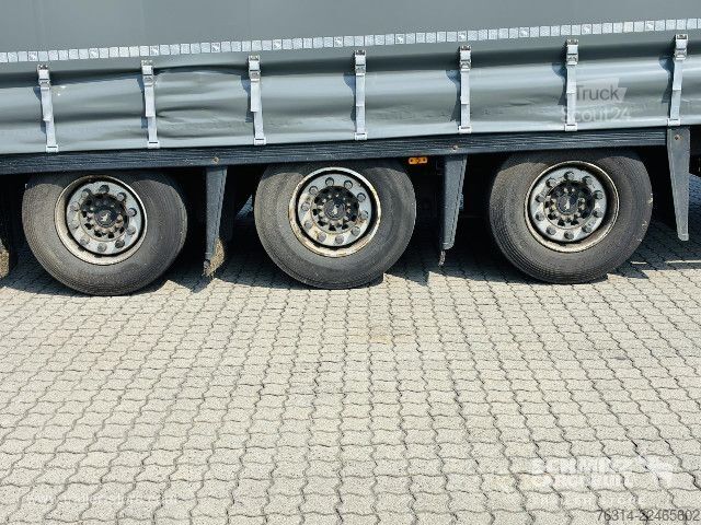 Atvērta puspiekabe ar tentu Schmitz Cargobull Curtainsider Mega Getränke